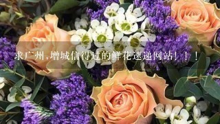 求广州,增城信得过的鲜花速递网站！！！