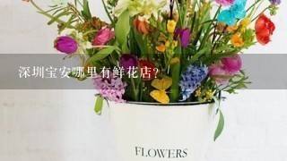 深圳宝安哪里有鲜花店？