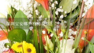 深圳宝安哪里有鲜花店？